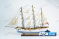 1914 STATSRAAD LEHMKUHL TALL SHIP W/ SAILS