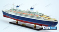 SS NORWAY, LIGHTED OCEAN LINER RH