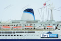 SS NORWAY, LIGHTED OCEAN LINER RH