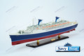 SS NORWAY, LIGHTED OCEAN LINER RH