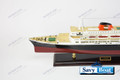 SS VOLENDAM LIGHTED OCEAN LINER (1958)