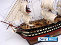 USS NORTH CAROLINA TALL SHIP (painted)