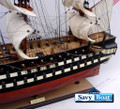 USS NORTH CAROLINA TALL SHIP (painted)