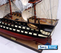 USS NORTH CAROLINA TALL SHIP (painted)