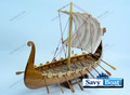 DRAKAR VIKING SHIP W/SAIL