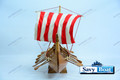 DRAKAR VIKING SHIP W/SAIL