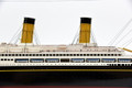 RMS MAJESTIC LIGHTED OCEAN LINER