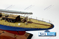 AMERICA'S CUP ENDEAVOUR RACING YACHT HALF MAST