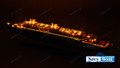 SS EUROPA LIGHTED OCEAN LINER SHIP