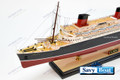 SS LIBERTE'  LIGHTED OCEAN LINER