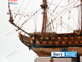 FRIESLAND DUTCH 80 GUN 1663 COPPER HULL