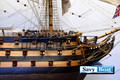 RARE, LIGHTED HMS VICTORY HUG 10 FT, TALL SHIP