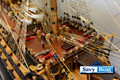 RARE, LIGHTED HMS VICTORY HUG 10 FT, TALL SHIP