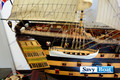 RARE, LIGHTED HMS VICTORY HUG 10 FT, TALL SHIP