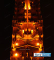 RMS TITANIC 53" LARGE LIGHTED 1:200 SCALE