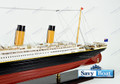 RMS TITANIC 53" LARGE LIGHTED 1:200 SCALE