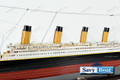 RMS TITANIC 53" LARGE LIGHTED 1:200 SCALE