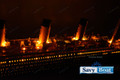 RMS TITANIC 53" LARGE LIGHTED 1:200 SCALE