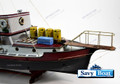 JAWS SHARK HUNTING BOAT ORCA - RC READY  &  LIGHTED