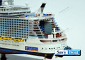 OASIS OF THE SEAS  LIGHTED CRUISE SHIP