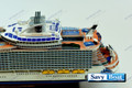 OASIS OF THE SEAS  LIGHTED CRUISE SHIP
