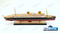 SS BREMEN LIGHTED OCEAN LINER