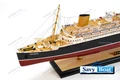 SS BREMEN LIGHTED OCEAN LINER