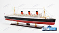RMS QUEEN MARY LIGHTED OCEAN LINER