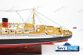 RMS QUEEN MARY LIGHTED OCEAN LINER