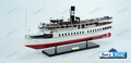 SALTJON ship 31" fully built wood model with stand
