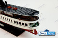 SALTJON ship 31" fully built wood model with stand