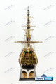 HMS SOVEREIGN OF THE SEAS MUSEUM W/24CT GOLD FITTINGS