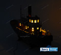 TAURUS LIGHTED STEAM TUG BOAT RC READY