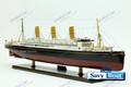 SS  VATERLAND  passenger STEAMship 40" fully built wood model with stand