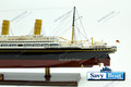 SS  VATERLAND  passenger STEAMship 40" fully built wood model with stand