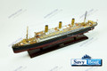 SS  VATERLAND  passenger STEAMship 40" fully built wood model with stand