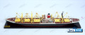 SS AMERICAN SCOUT CARGO SHIP WATERLINE MODEL