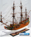 BATAVIA MERCHANT TALL SHIP  NO SAILS