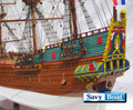 BATAVIA MERCHANT TALL SHIP  NO SAILS