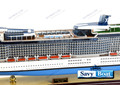 CELEBRITY REFLECTION LIGHTED CRUISE SHIP