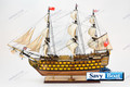 HMS VICTORY LARGE 46" TALL SHIP (NATURAL)