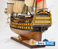 HMS VICTORY LARGE 46" TALL SHIP (NATURAL)
