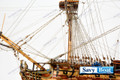 HMS VICTORY LARGE 46" CU MUSUEM QUALITY TALL SHIP