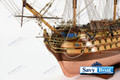 HMS VICTORY LARGE 46" CU MUSUEM QUALITY TALL SHIP