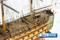 HMS VICTORY LARGE 46" CU MUSUEM QUALITY TALL SHIP
