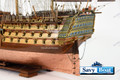 HMS VICTORY LARGE 46" CU MUSUEM QUALITY TALL SHIP
