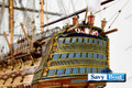 HMS VICTORY LARGE 46" CU MUSUEM QUALITY TALL SHIP
