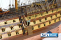 HMS VICTORY LARGE 46" CU MUSUEM QUALITY TALL SHIP