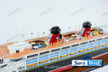 DISNEY WONDER LIGHTED 48 in CRUISE SHIP