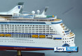 MS VOYAGER OF THE SEAS  LIGHTED CRUISE SHIP